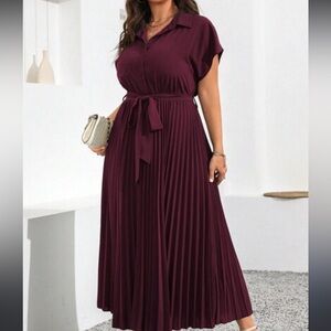 {NWT} SHELBY & PALMER belted dress